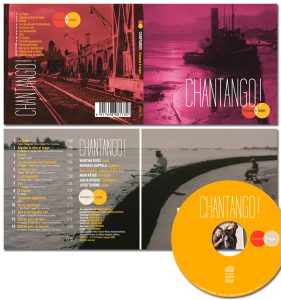CD-levyn kannet ja label: Chantango - Chansons & Tangos (2008)