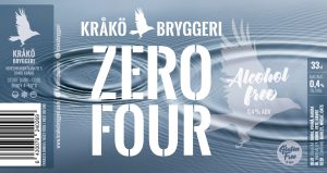 Olutpullon etiketti: Kråkö Bryggeri (2020)