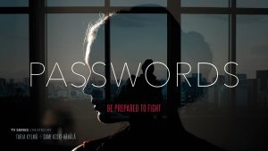 TV-sarjan pitch deckin kansi: Passwords (Filmimaa Oy, 2022)